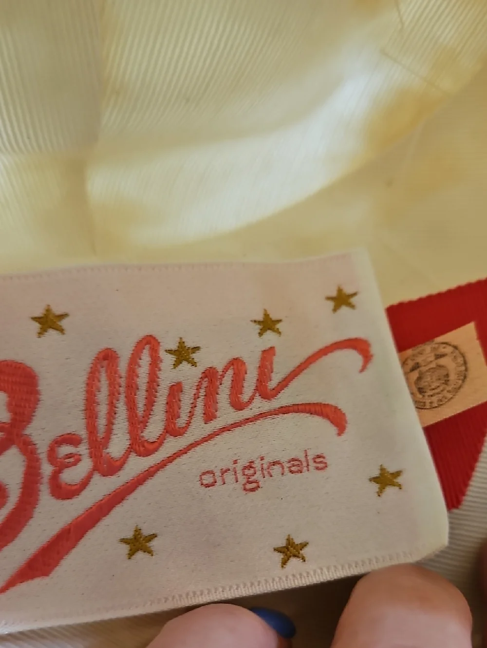 Bellini Originals Off White Floral Draped Turban‎ Hat - Made USA Church Tea